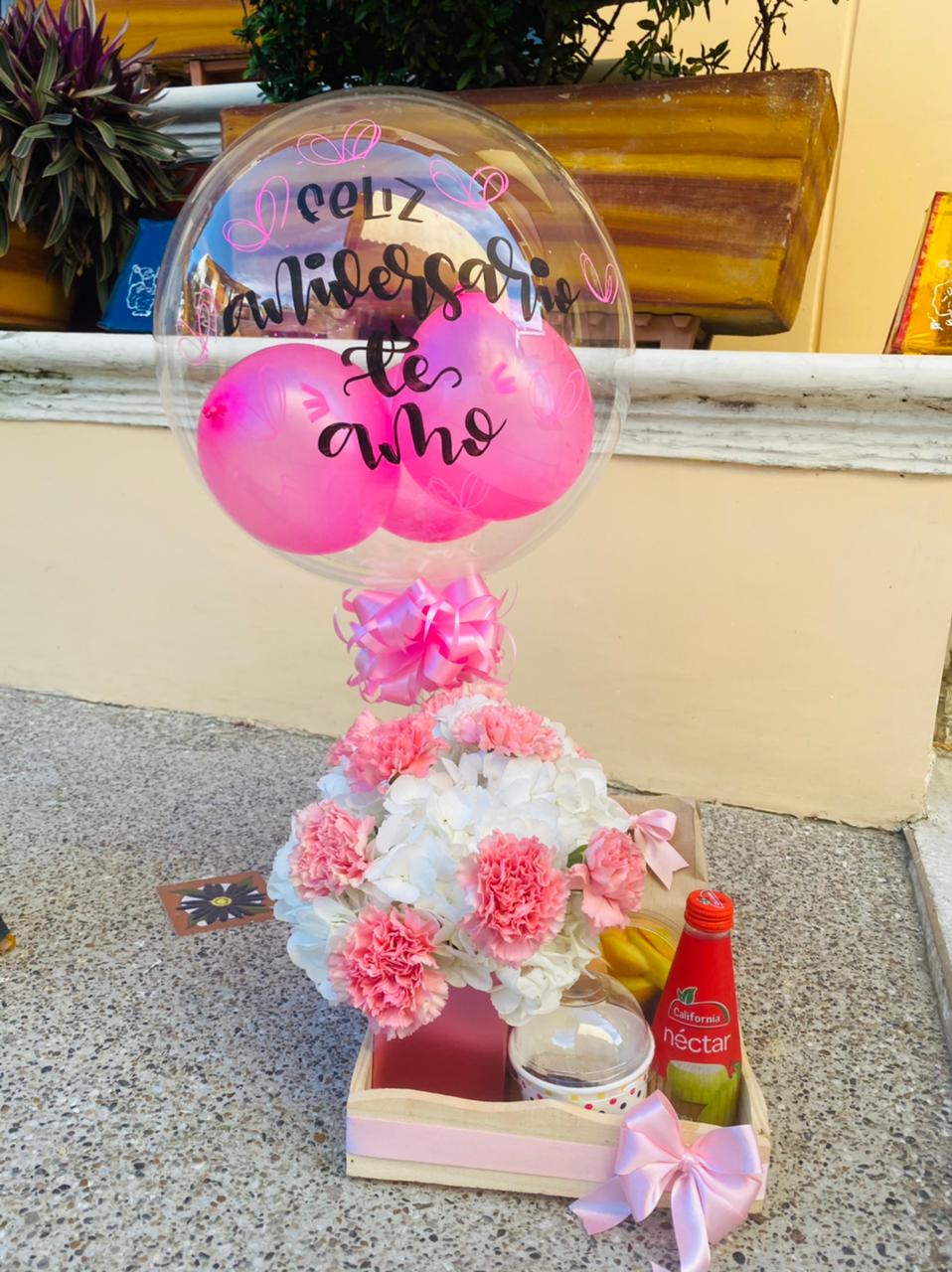 desayuno especial con flores - Tienda de Regalos Barranquilla